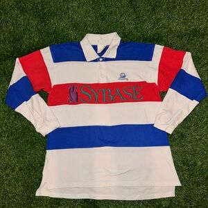 Vintage France 1998 90s soccer futbol sybase longsleeve size medium